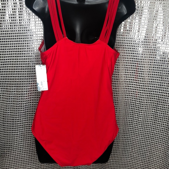 (NWT) 🔥Red 🔥 #QUEEN 🔥 Adult 🔥 Swimsuit 🔥 L 🔥 - Picture 5 of 8